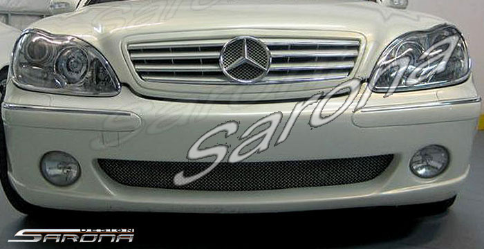 Custom Mercedes S Class Front Bumper  Sedan (2003 - 2006) - $590.00 (Part #MB-026-FB)
